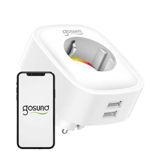 Gniazdko smart GOSUND SP112 Wi-Fi 16A 2xUSB Tuya - 5