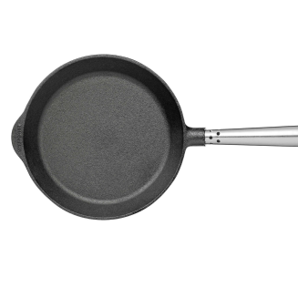 Patelnia płytka ze stalową rączką Skeppshult Professional 22 cm - 2