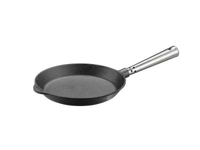 Patelnia płytka ze stalową rączką Skeppshult Professional 22 cm
