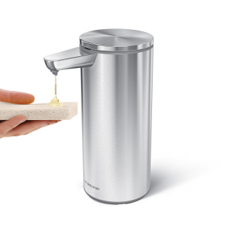 Dozownik bezdotykowy z akumulatorem Simplehuman 414 ml stal szczotkowana - 8