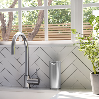 Dozownik bezdotykowy z akumulatorem Simplehuman 414 ml stal szczotkowana - 6