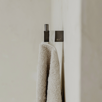 Haczyk na ręczniki Zack Linea grafit 5 cm - 2