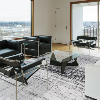 Dywan Louis de Poortere Mad Men Griff metro black&white - 7