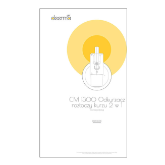 Odkurzacz ręczny DEERMA CM1300 UV do roztoczy - 6