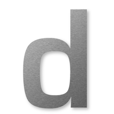  Keilbach Big Number house letter "D" 4 sizes