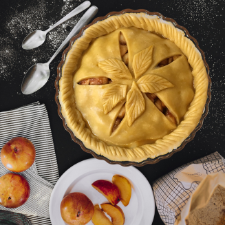 Naczynie do tarty Emile Henry 28 cm czarne - 2