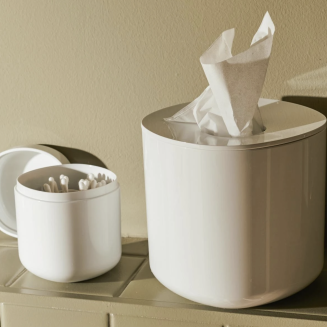 Alessi Birillo tissue holder, white - 2