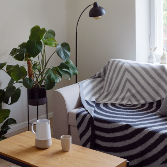 Poszewka na poduszkę Lapuan Kankurit ARVO beige 45x45 cm - 5