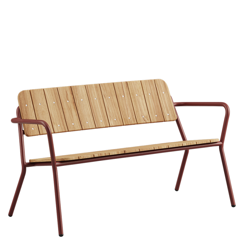 Ławka ogrodowa SACKit Kirra Patio Chestnut