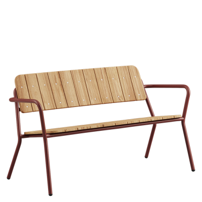  SACKit Kirra Patio Chestnut Garden Bench