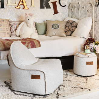 SACKit Cobana Pouf Junior white - 2