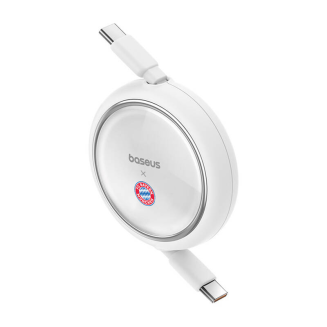 Kabel BASEUS Free2Pull USB-C-USB-C 100W (biały) - 2