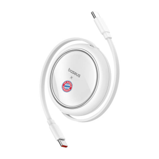  BASEUS Free2Pull USB-C-USB-C Cable 100W (White) - 3