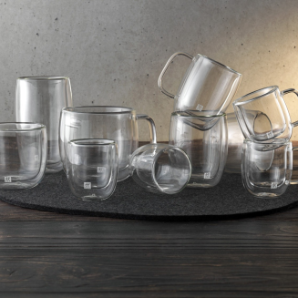 Zestaw dwóch filiżanek do espresso z uchwytem Zwilling Sorrento - 80 ml - 3