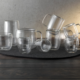Zestaw dwóch filiżanek do espresso z uchwytem Zwilling Sorrento - 80 ml - 3