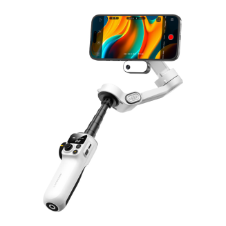  AOCHUAN P2 Gimbal with AI Sensor (White) - 2