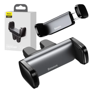 Uchwyt samochodowy BASEUS Steel Cannon zaciskowy (czarny) - 9