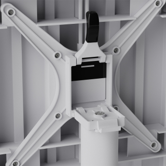 Stolik ogrodowy Fatboy Fred's Square Bistro Table Light Grey - 7