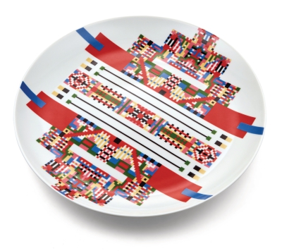 Alessi Holyhedrics dessert plate