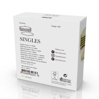  Coasters Zone Denmark Singles Leek Green - 4