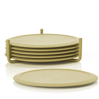  Coasters Zone Denmark Singles Leek Green - 7