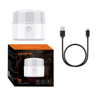 Lampa kempingowa SUPERFIRE T20 180lm USB - 5