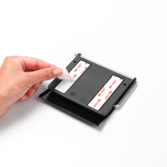 Brabantia ReNew Matt Black toilet paper holder - 5