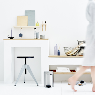 Kosz łazienkowy Brabantia NewIcon 3l Matt Steel FPP - 4