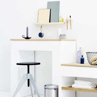 Kosz łazienkowy Brabantia NewIcon 3 l Matt Steel Fingerprint Proof - 6