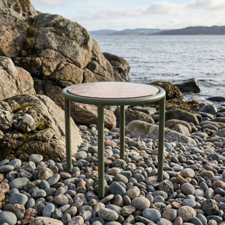 Stolik ogrodowy SACKit Mollis Side Table Renesse Olive ∅50 cm - 5