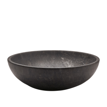 Miska łazienkowa Aquanova Hammam dark grey Ø 25 cm