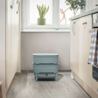 Kompostownik dla dżdżownic Urbalive szary - 10