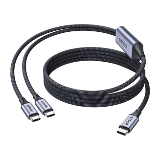 Kabel UGREEN L533 USB-C-2x USB-C 2m 140W - 2