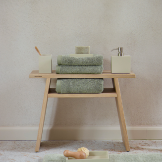 Dywanik łazienkowy Aquanova Mauro Thyme 70x120 cm - 6