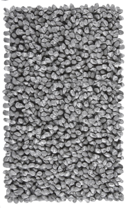 Dywanik łazienkowy Aquanova Rocca Silver Grey 60x100 cm | CENA BLACK WEEKS