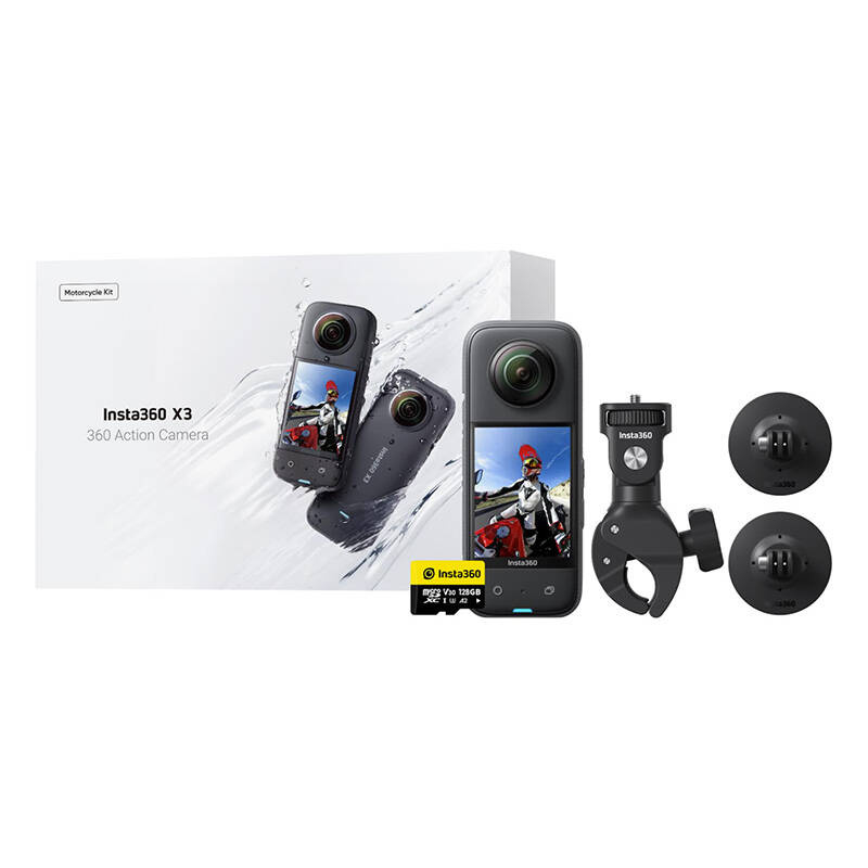 Kamera sportowa INSTA360 X3 5.7K Motorcycle Edition