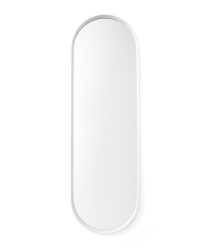 Lustro ścienne Menu Norm white oval 40x130 cm