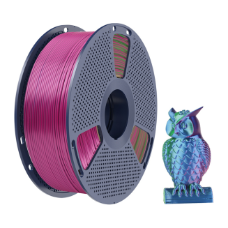 Filament SUNLU PLA+ Silk Tri-Color 1.75mm 1kg (blue-green-purple) - 2