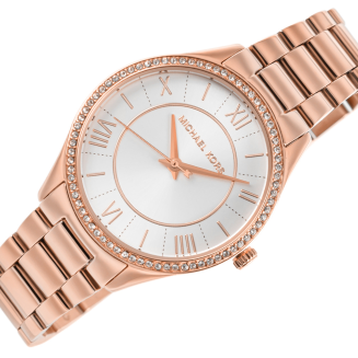 Zegarek Damski Michael Kors Lauryn + biżuteria MK4850SET + BOX - 2