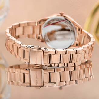 Zegarek Damski Michael Kors Lauryn + biżuteria MK4850SET + BOX - 7