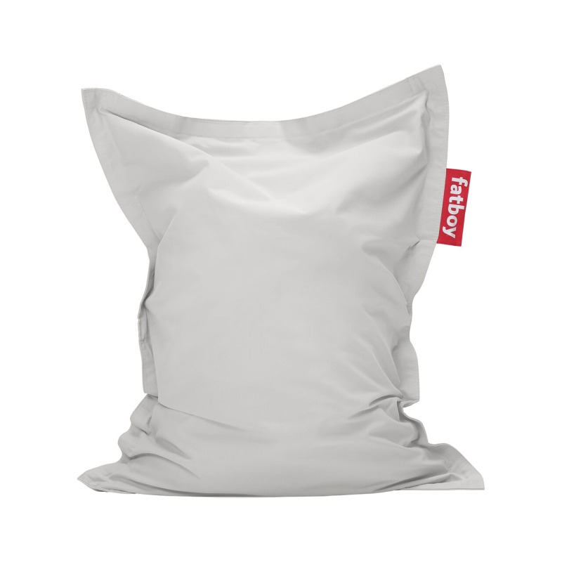 Pufa dla dzieci Fatboy Junior Canvas Cool Grey 130x100 cm