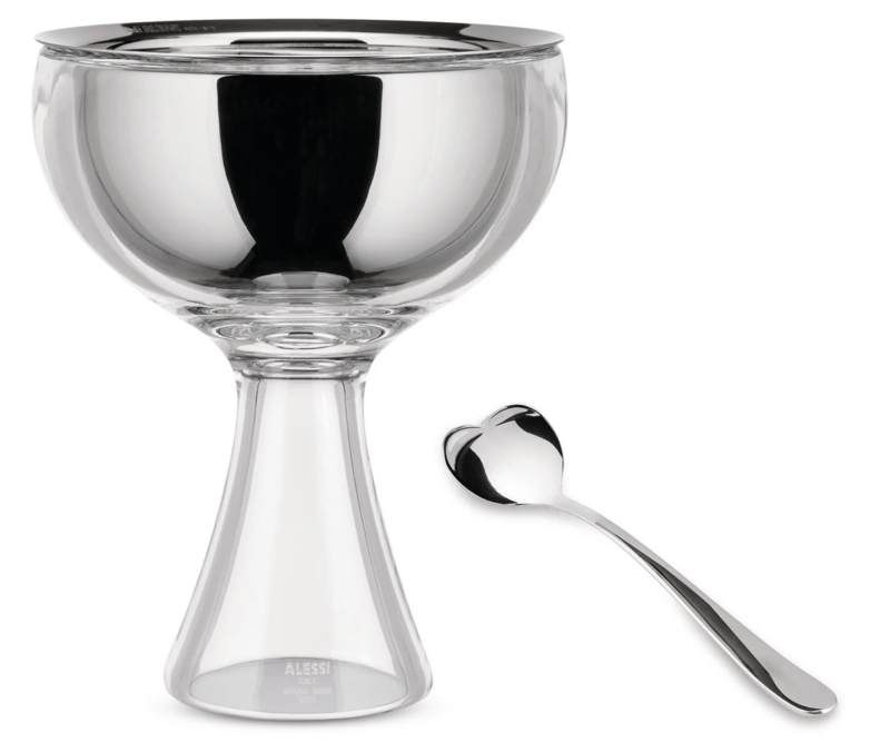  Alessi Big Love ice cream cup, transparent