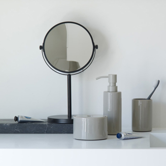 Aquanova Beau Black 3x magnifying mirror | 1x - 4