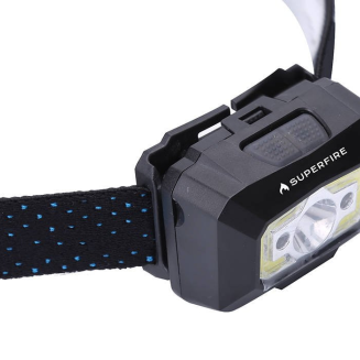 Latarka czołowa Superfire X30, 340 lm, USB, 5 trybów, 130 m - 3
