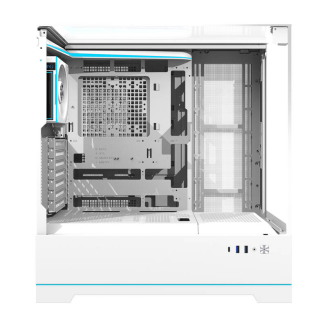 Obudowa komputerowa DARKFLASH DY450 Pro + 1 wentylator (biała) - 6