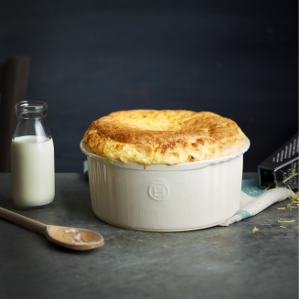 Naczynie do sufletów Emile Henry 2.45 l czerwone - 2