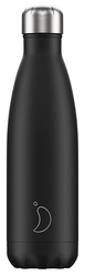 Butelka termiczna Chilly's Bottles Monochrome Black 500 ml