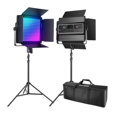 Zestaw 2 Lamp LED NEEWER RGB1200 60W V4