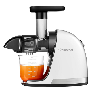Wyciskarka wolnoobrotowa AMZCHEF 1501-WT (biała) - 2