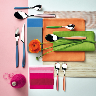 Zestaw sztućców obiadowych Casa Bugatti Glamour Apple Green 24 szt. - 4